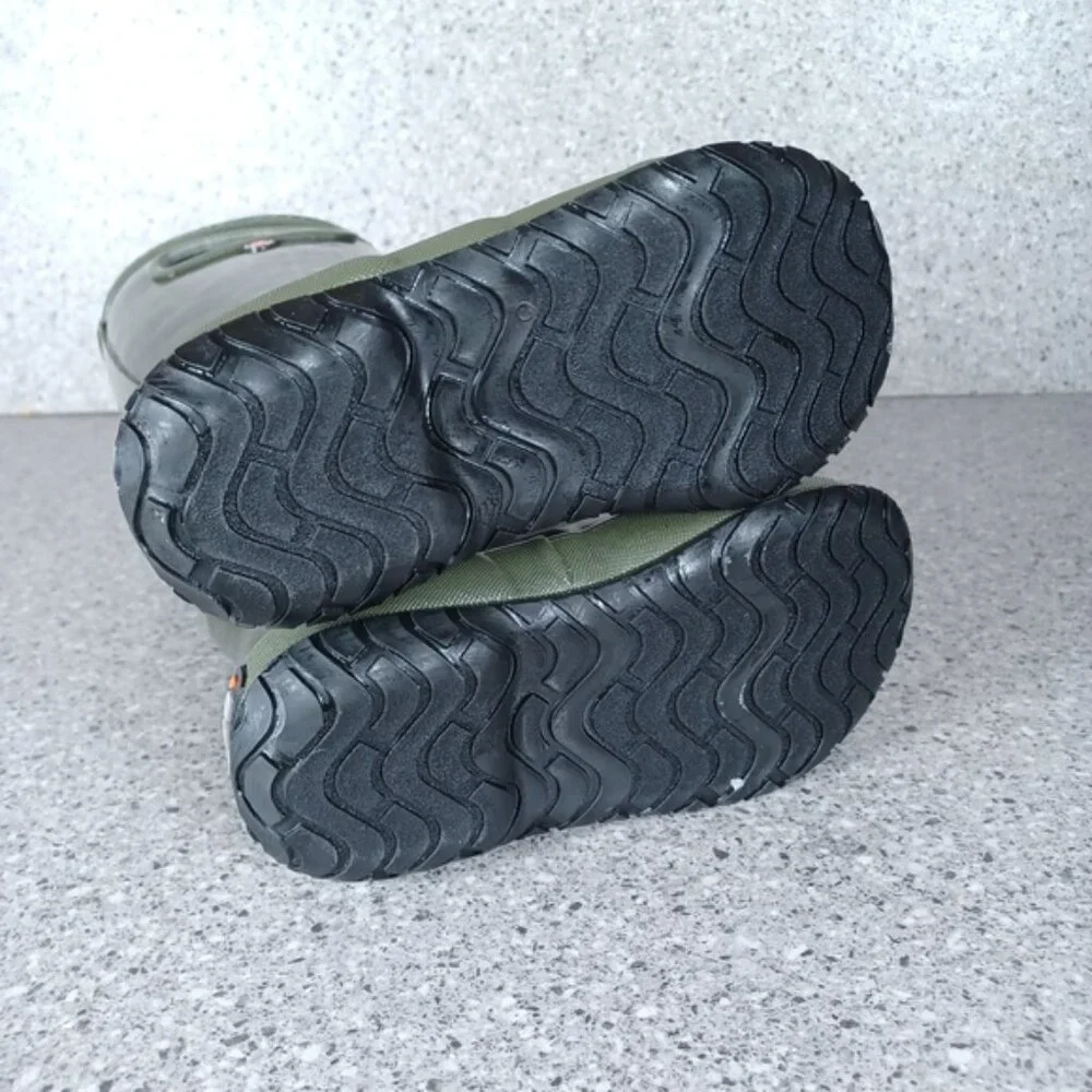 BOGS Rainboot Dark Hunter Green Kids Waterproof Shoes